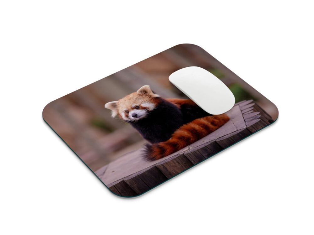 vörös panda egérpad 001