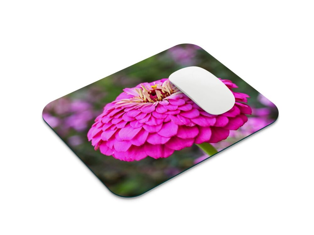 zinnia virág egérpad 001