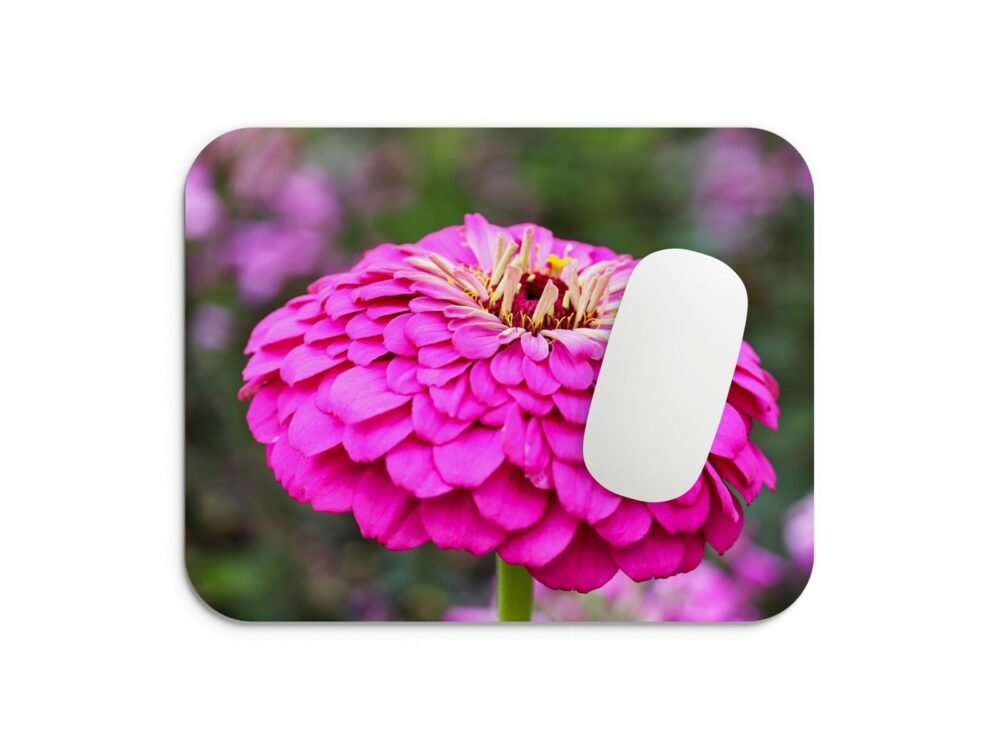 zinnia virág egérpad 002