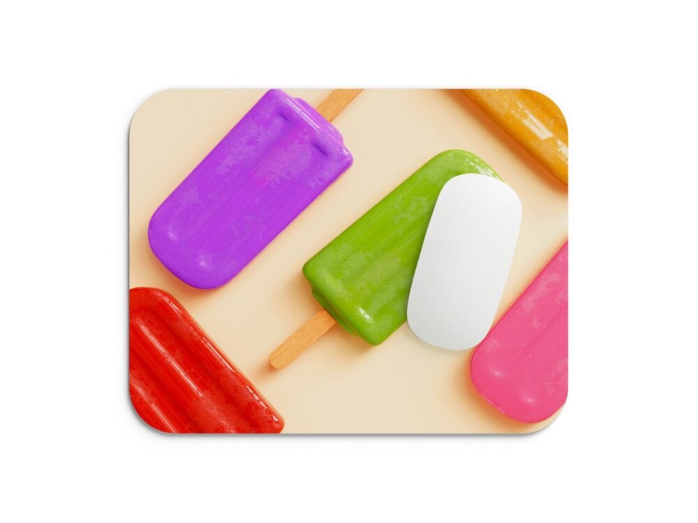 jégkrém mintás egérpad 002