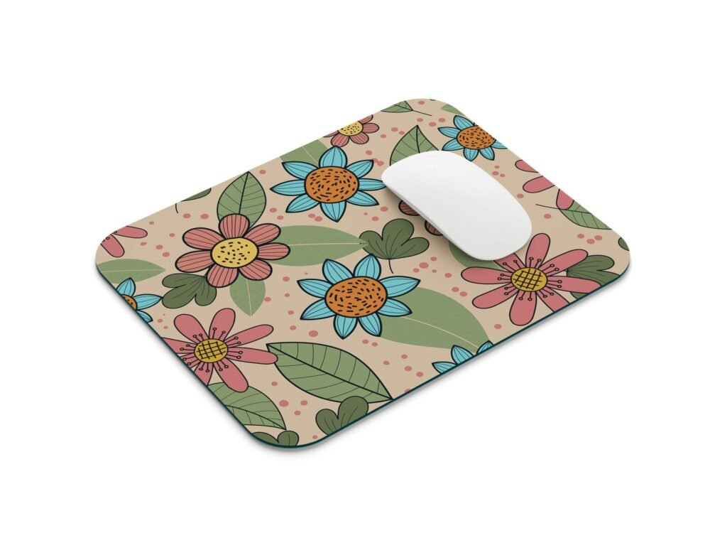 virágmintás egérpad 001