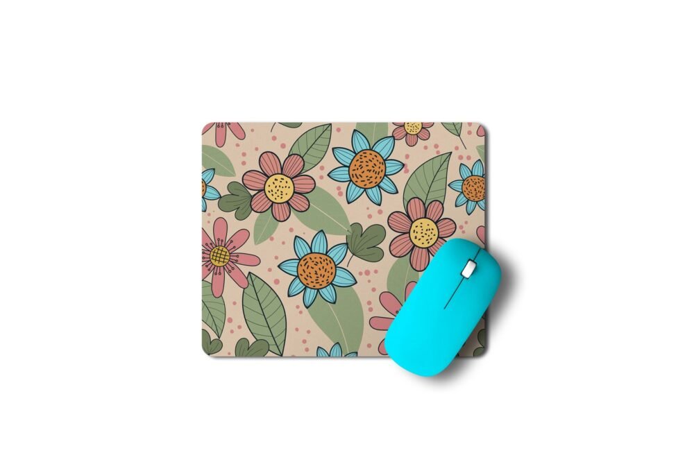 virágmintás egérpad 003