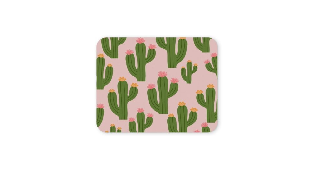 kaktusz mintás egérpad 004