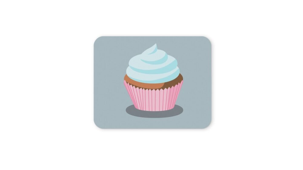 cupcake egérpad 004