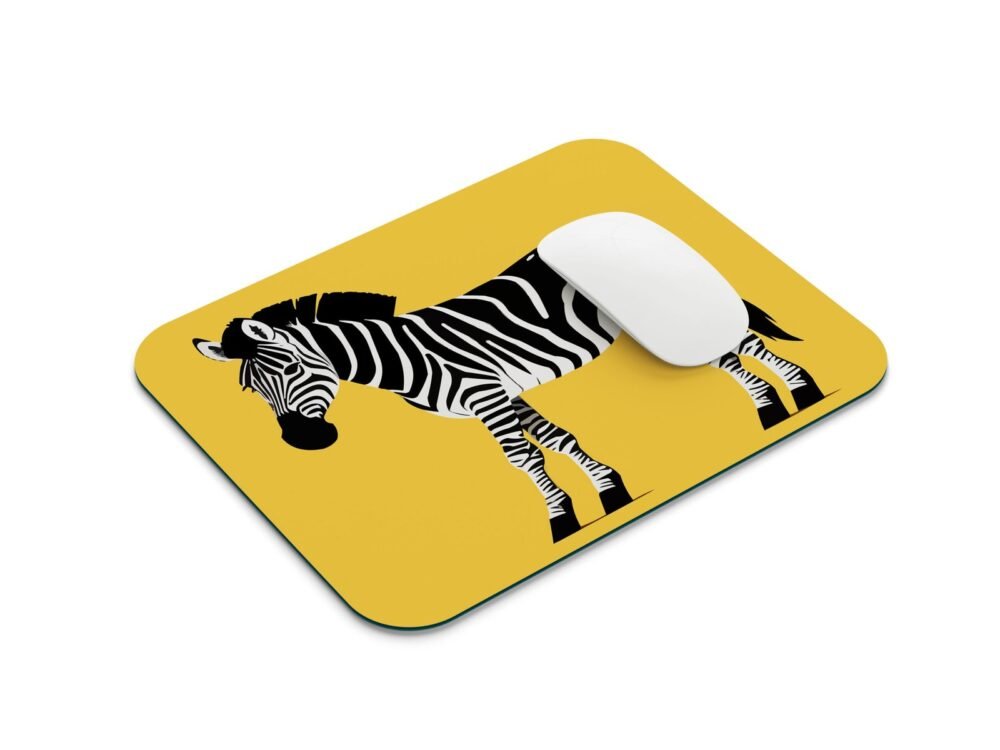 zebra mintás egérpad 001