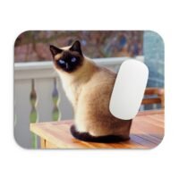 sziámi macska egérpad 002
