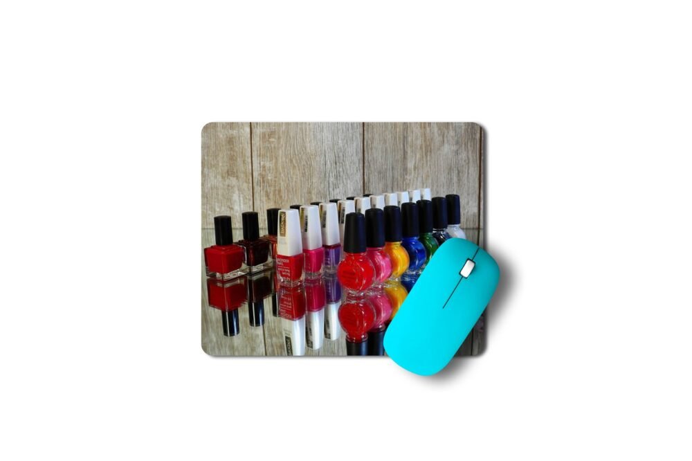 körömlakk mintás egérpad 003