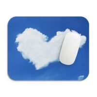 szív alakú felhős egérpad 002