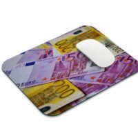 euró bankjegy egérpad 001