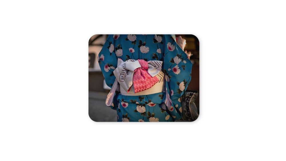 japán kimonó egérpad 004