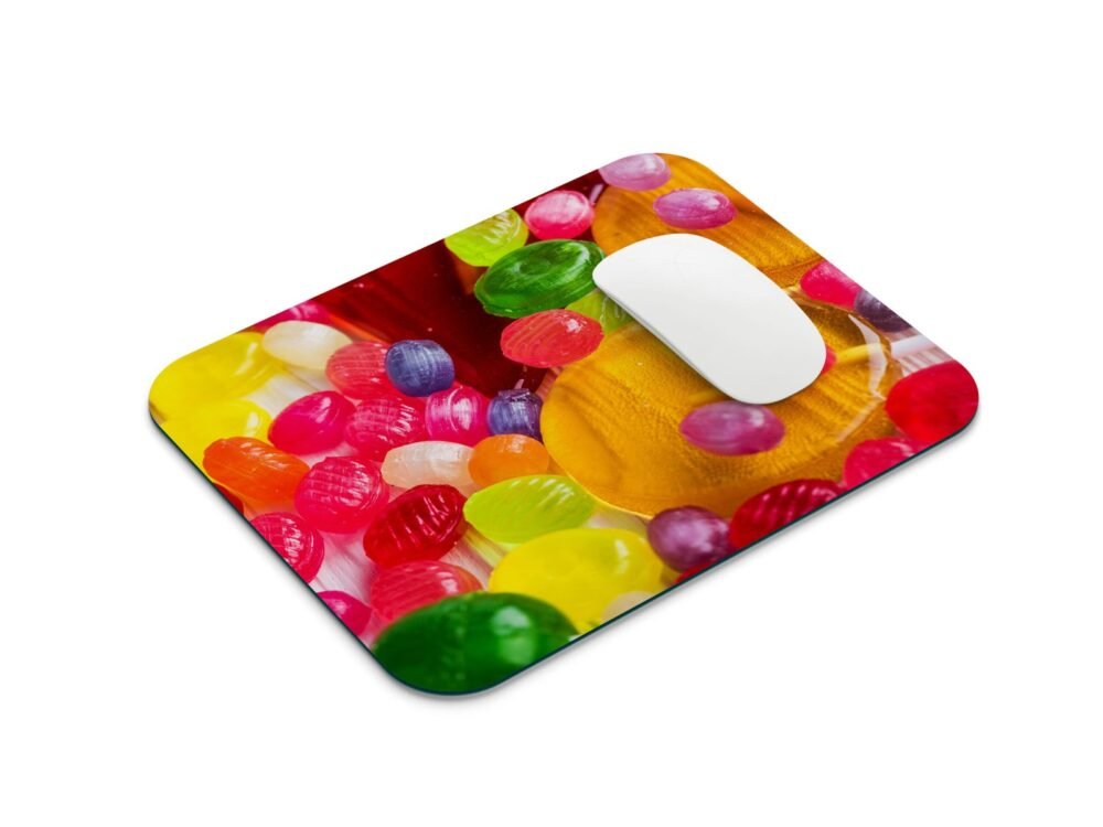 színes cukorkás egérpad 001