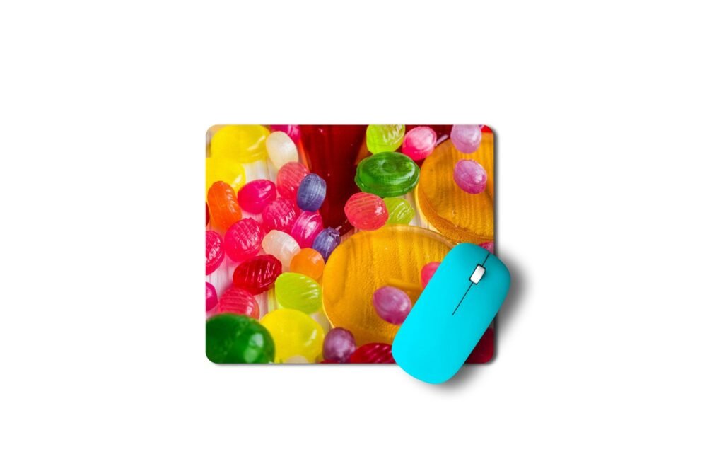 színes cukorkás egérpad 003
