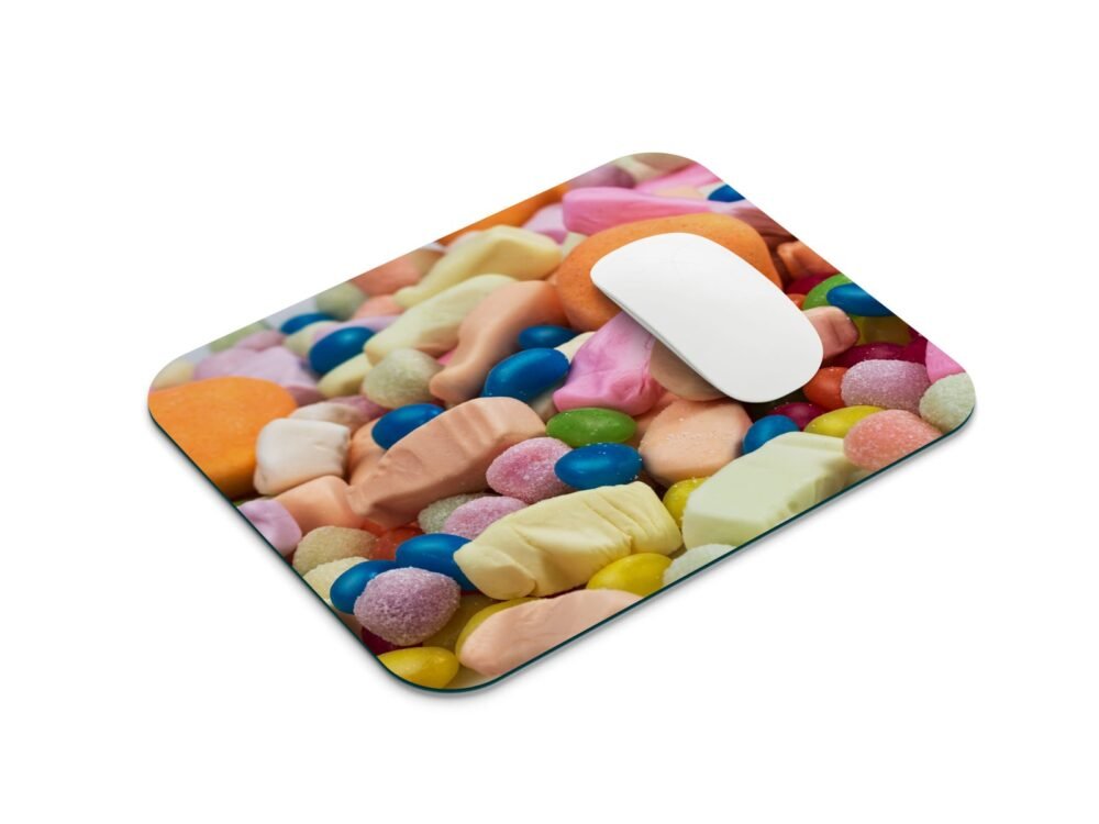 édesség mintás egérpad 001