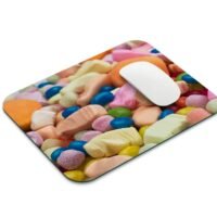 édesség mintás egérpad 001