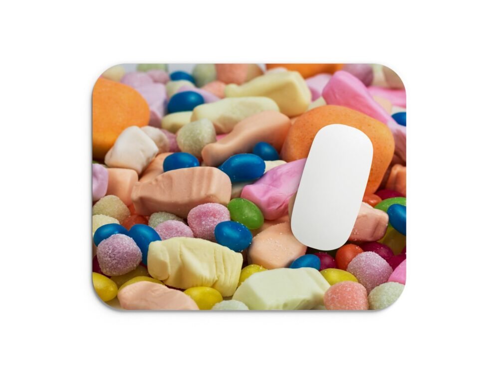 édesség mintás egérpad 002