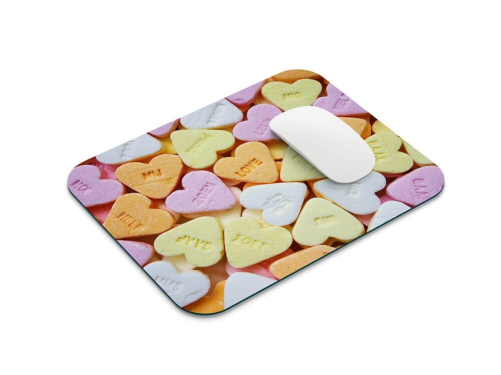 Szeretet Cukorkás Egérpad Ajándék 001 szeretet cukorkás egérpad 001