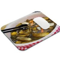 Egérpad kovászos uborkával - vicces, egyedi egérpad dizájn.