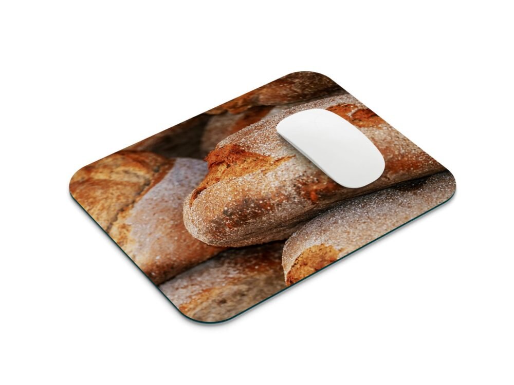 kenyér mintás egérpad 001