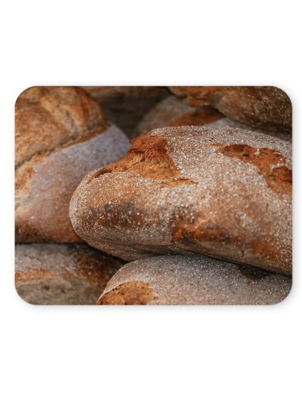 kenyér mintás egérpad 004
