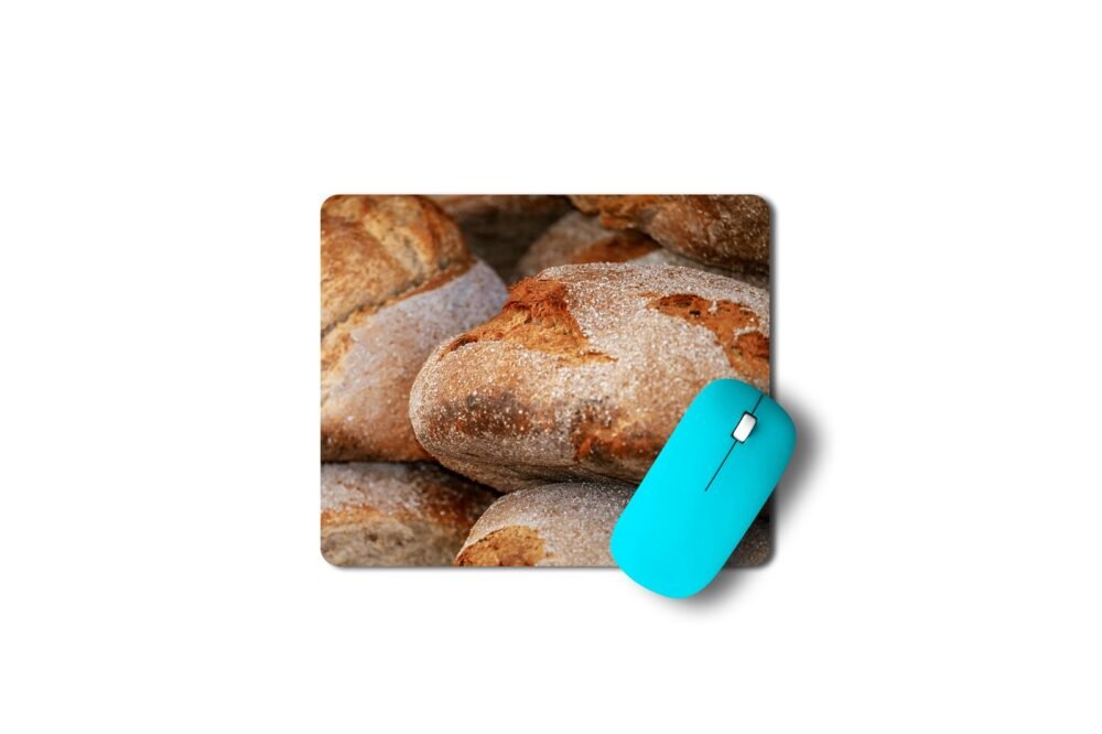 kenyér mintás egérpad 003