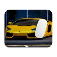 sárga Lamborghini egérpad 002