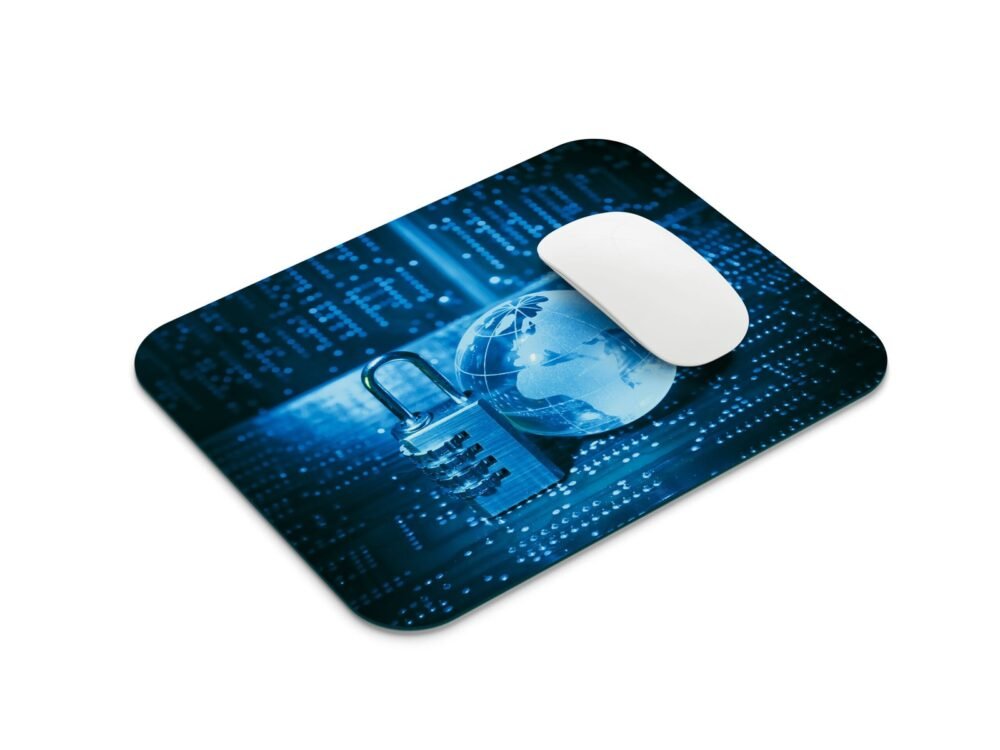 kiberbiztonsági egérpad 001