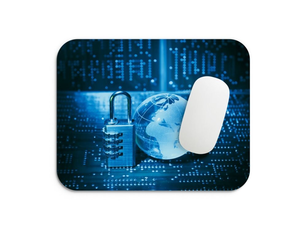 kiberbiztonsági egérpad 002