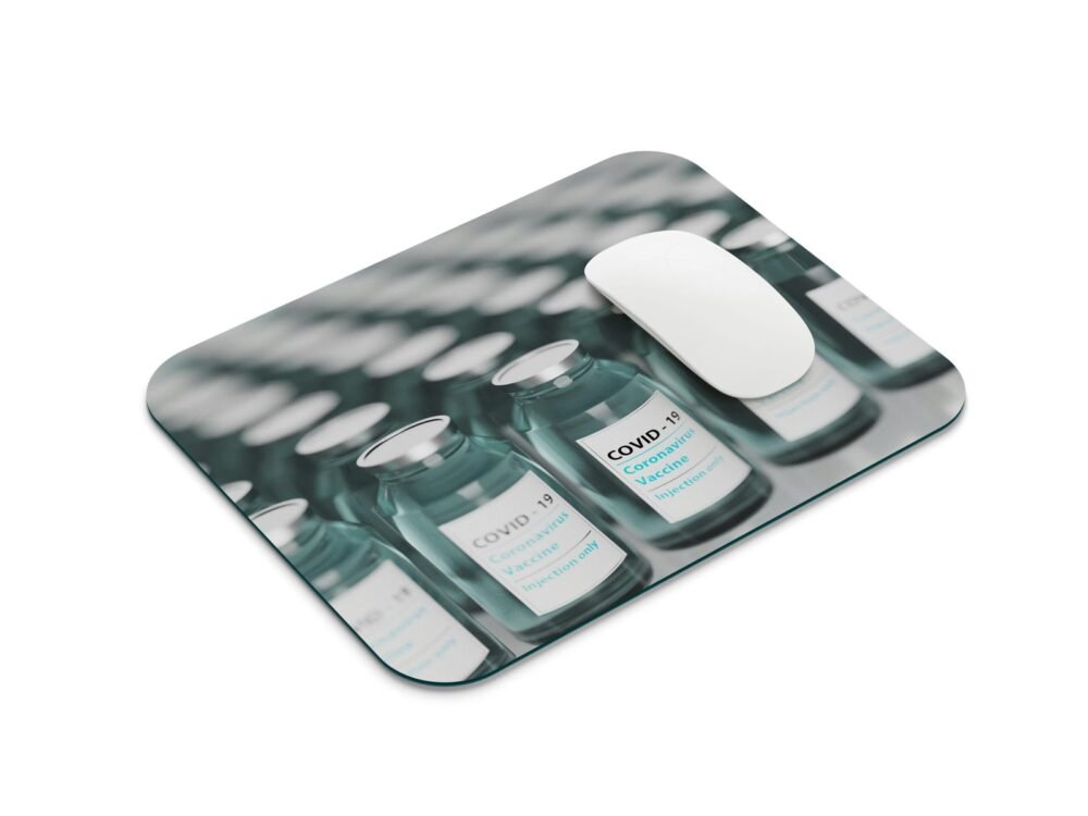 COVID-19 vakcina egérpad 001