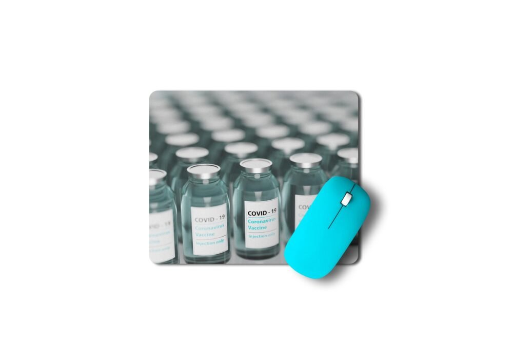 COVID-19 vakcina egérpad 003