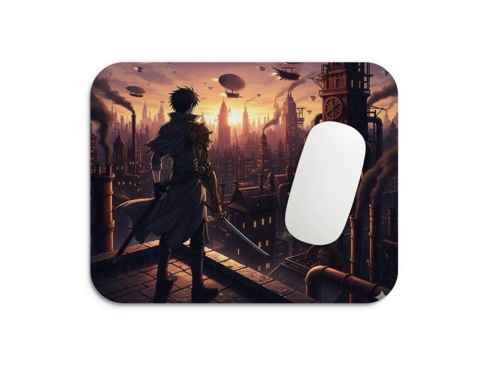 steampunk egérpad 002