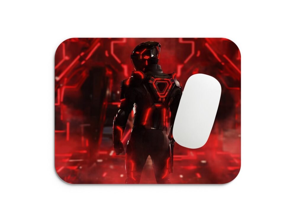 Futurisztikus Sci-Fi Egérpad Kiborg Dizájn 002 futurisztikus egérpad 002