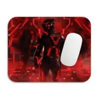 Futurisztikus Sci-Fi Egérpad Kiborg Dizájn 002 futurisztikus egérpad 002