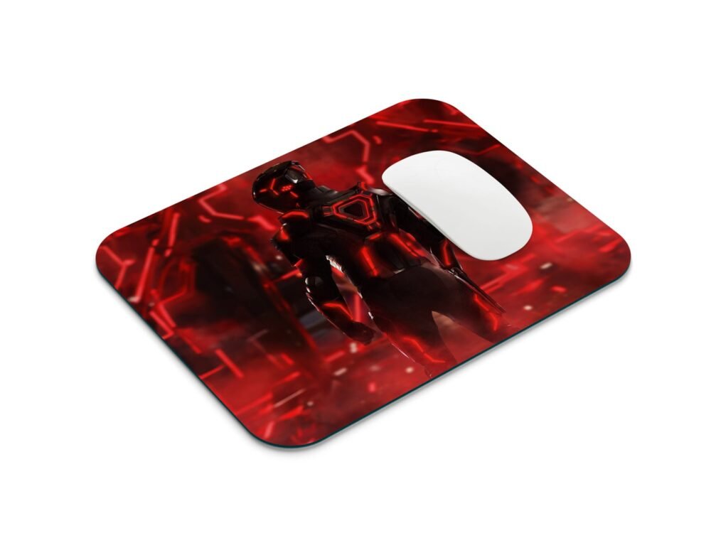 Futurisztikus Sci-Fi Egérpad Kiborg Dizájn 001 futurisztikus egérpad 001