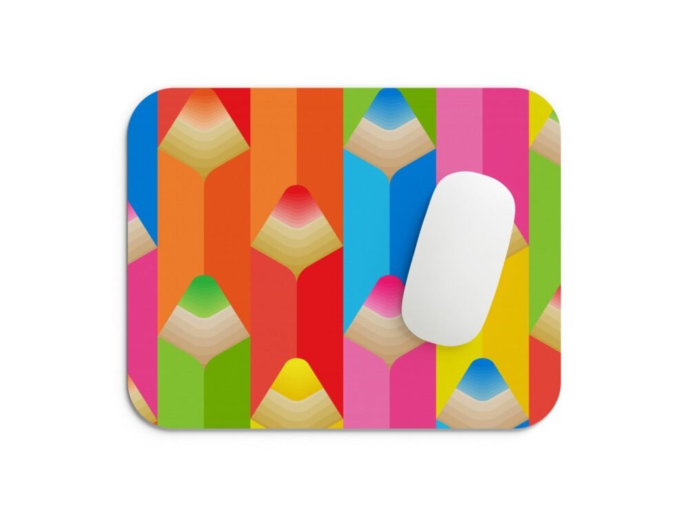 ceruza mintás egérpad 002