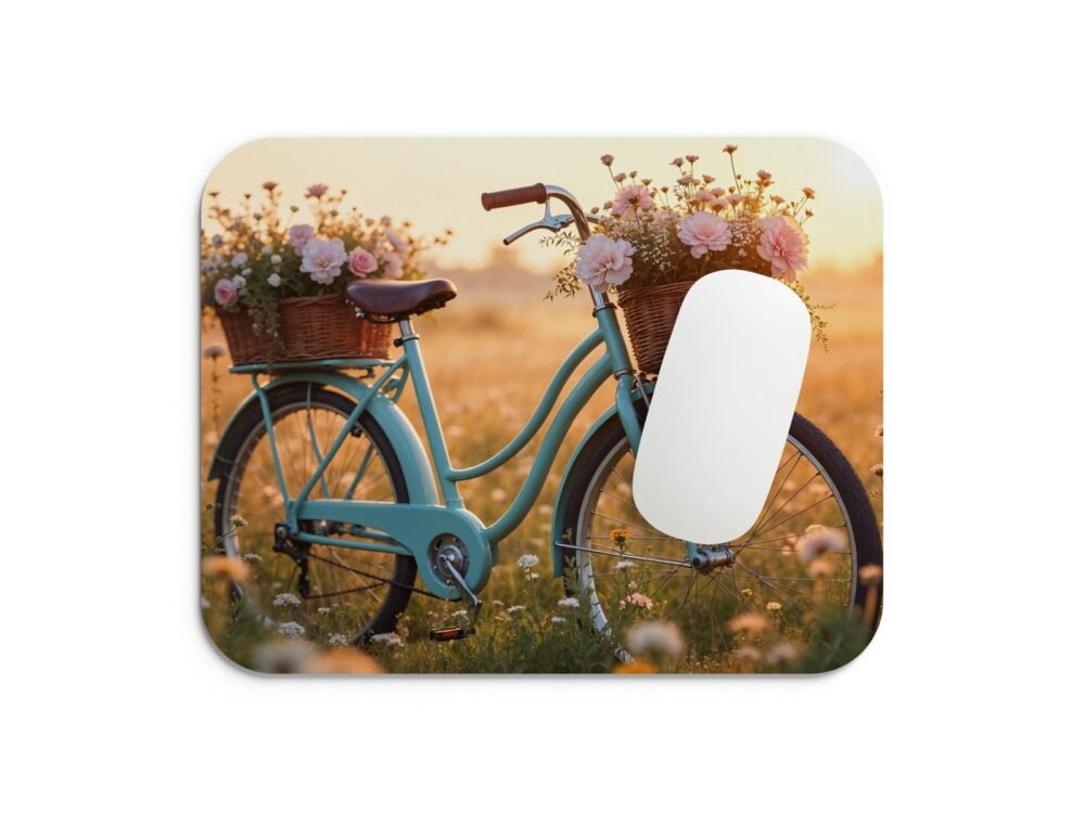 vintage kerékpár egérpad 002
