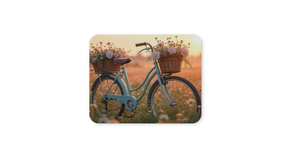 vintage kerékpár egérpad 004