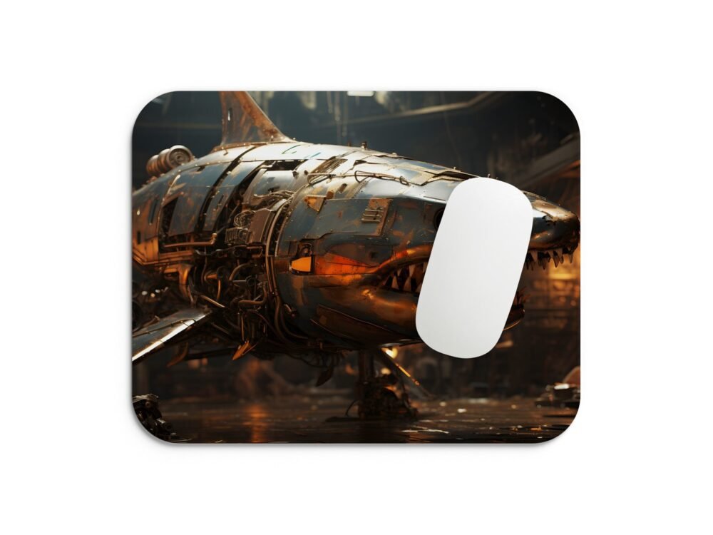 mechanikus cápa egérpad 002