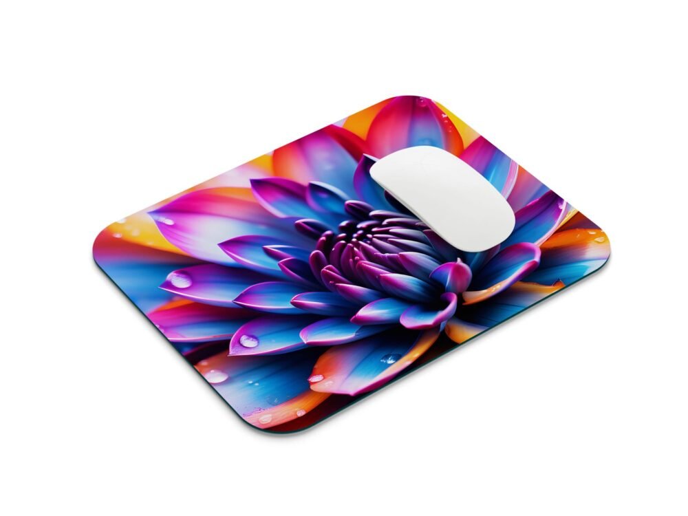 Makró Virágos Egérpad Színes Mintával 001 virágos egérpad 001