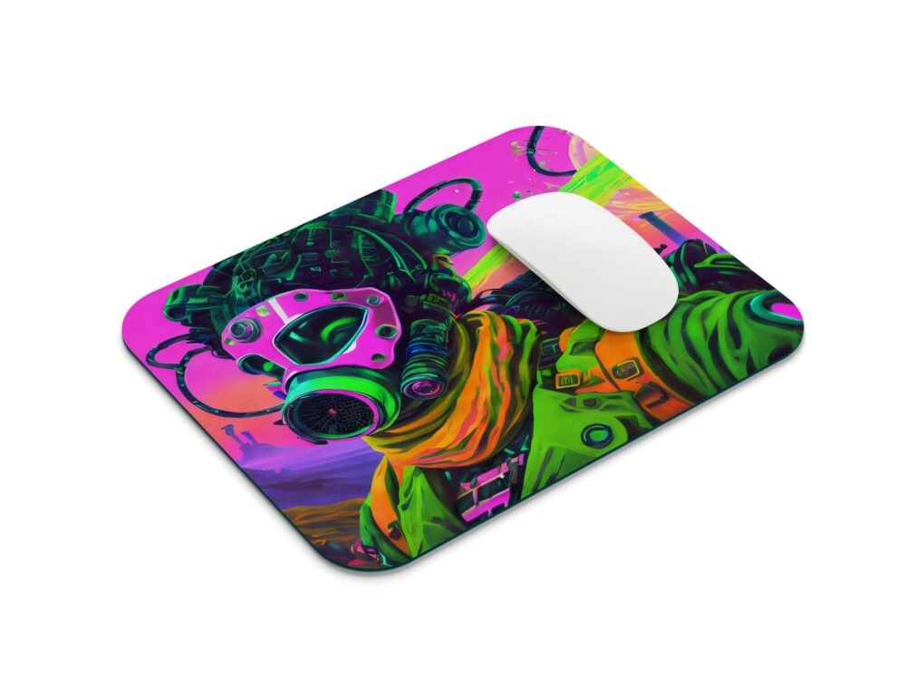 Cyberpunk Egérpad Futurisztikus Tervezéssel 001 cyberpunk egérpad 001