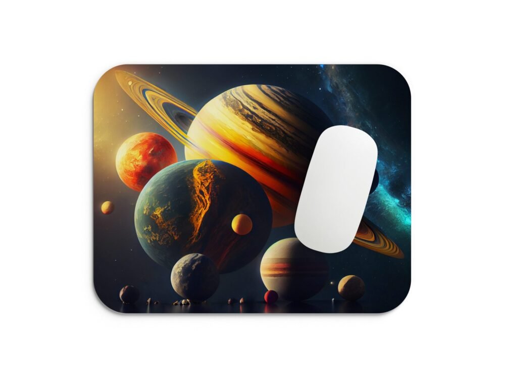 űr témájú egérpad 002