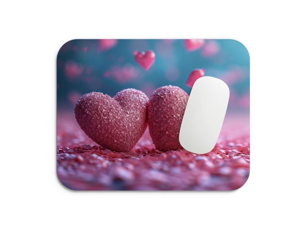 Romantikus Szív Egérpad Valentin-napra 002 romantikus egérpad 002