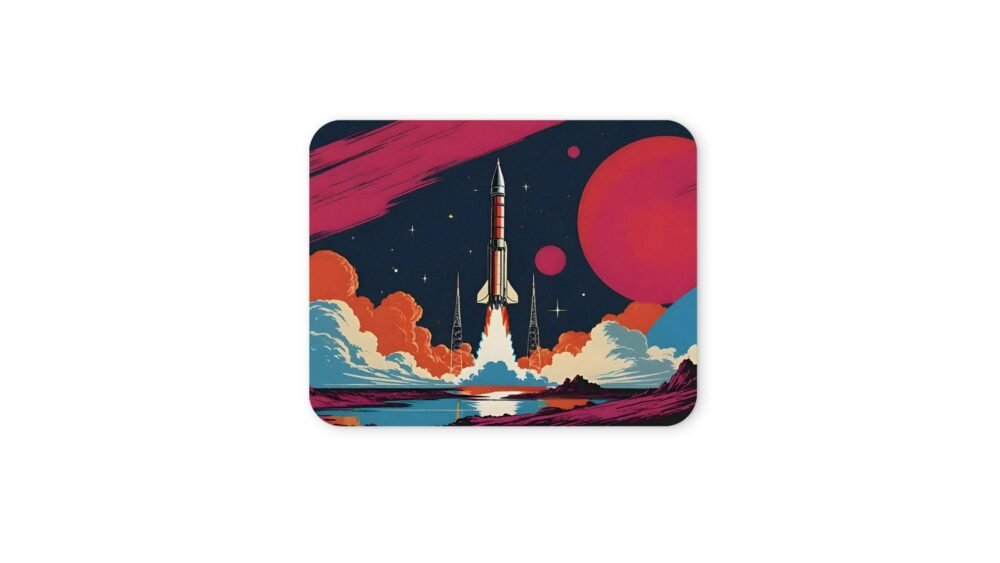 retro futurisztikus egérpad 004