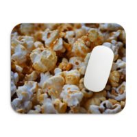 Popcorn mintás egérpad mozi élményhez
